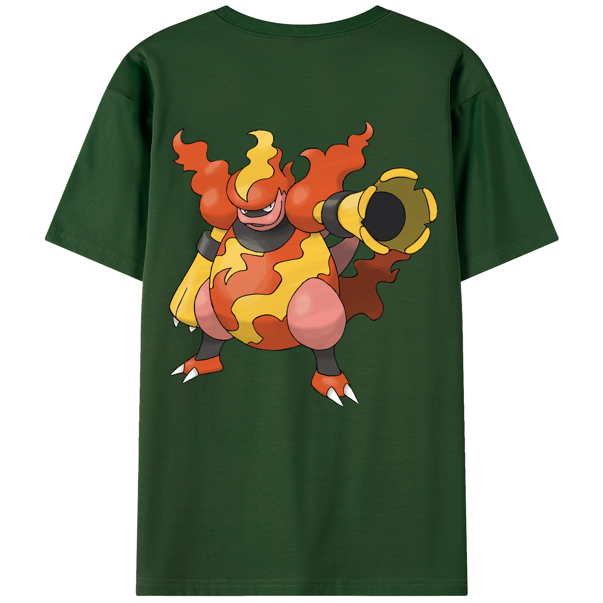 （画像用） ポケットモンスター Pokémon 綿100％半袖Tシャツ（背面プリント）